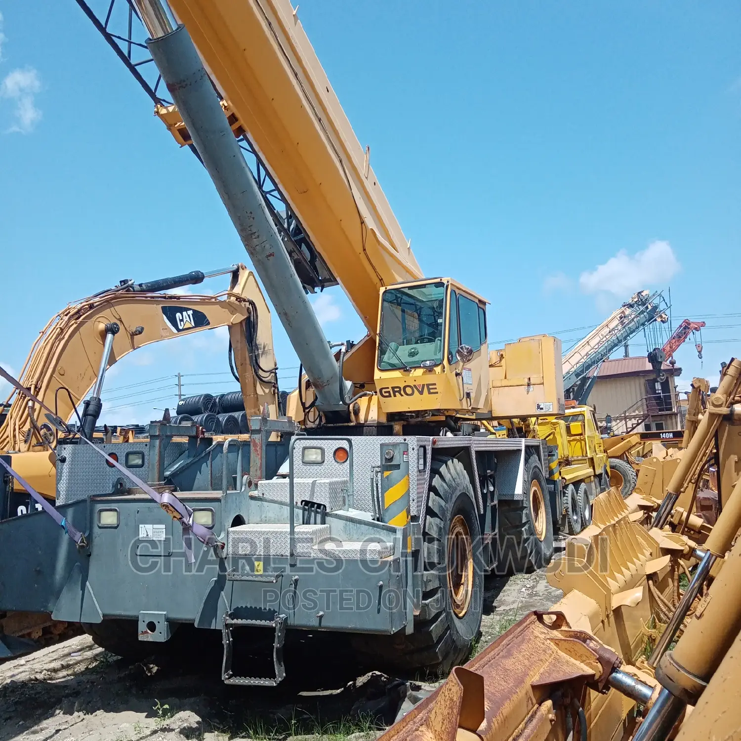 130tons Grove Crane 4x4
