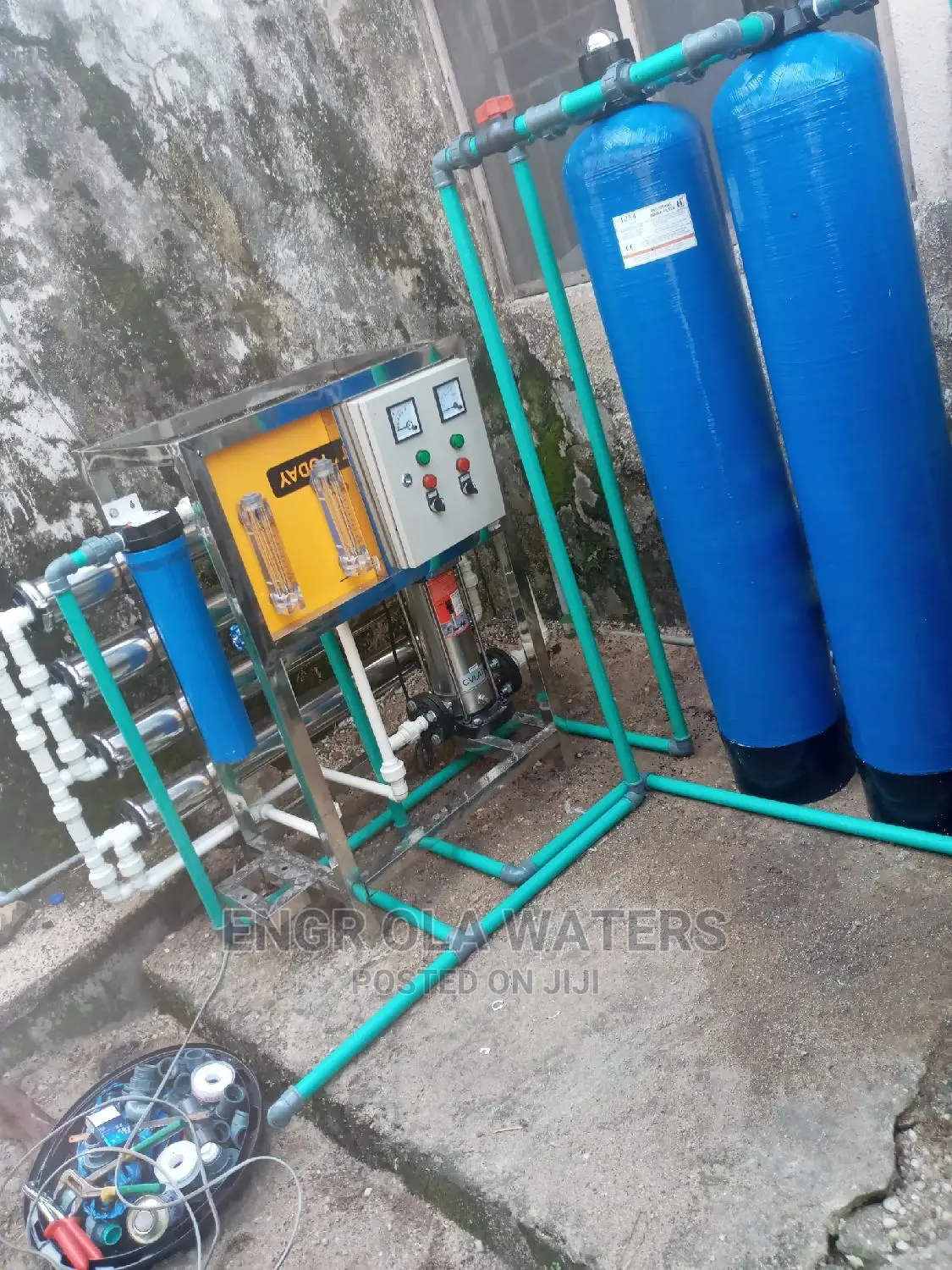 1000 Litres Per Hour Tank R O, Machine Water