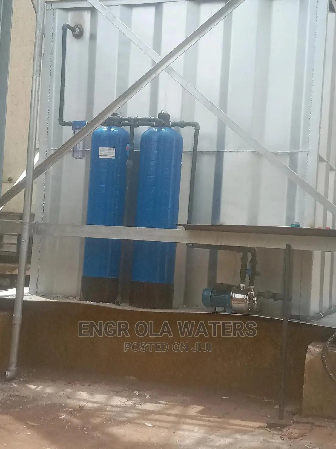 Drinking Water Treatment Plant Fibre Glass Complete Work