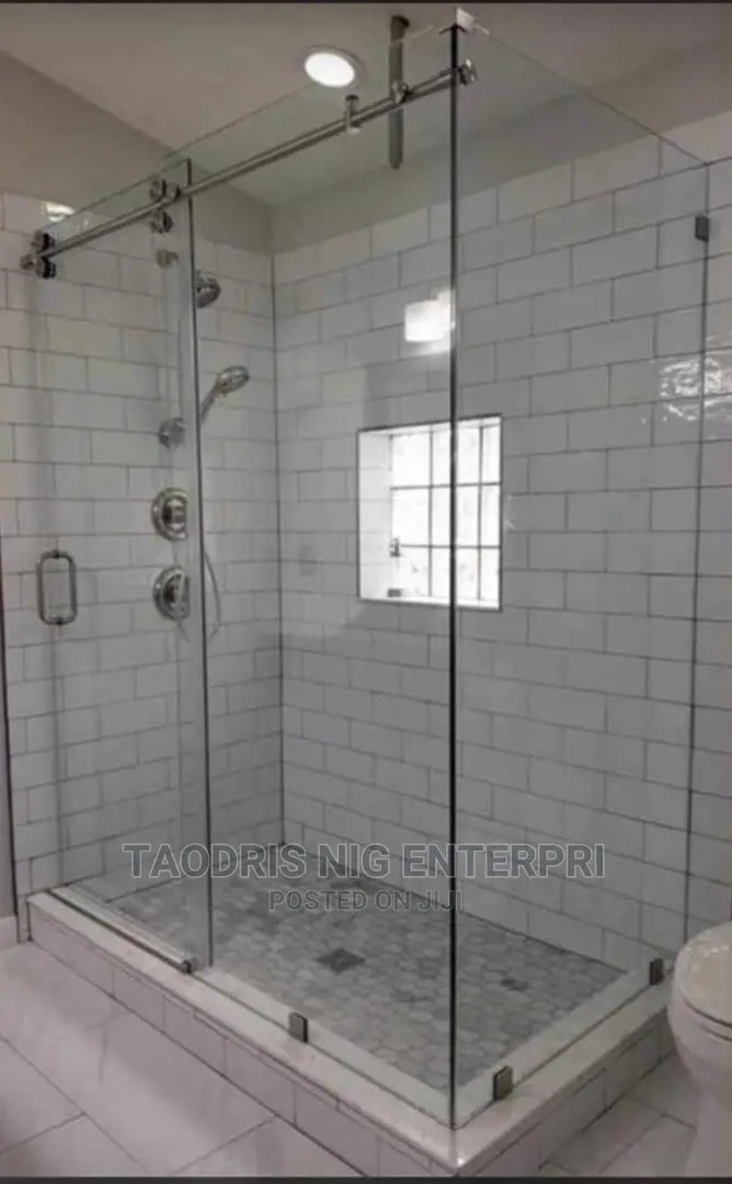 Shower Cubicle Frameless Glass Door