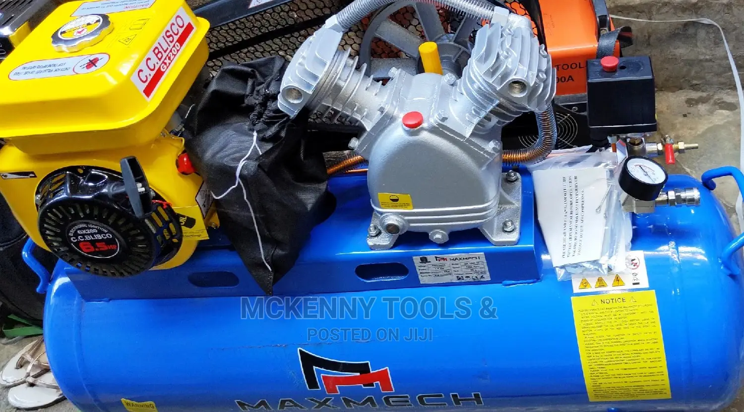 100 Litres Petroleum Air Compressor