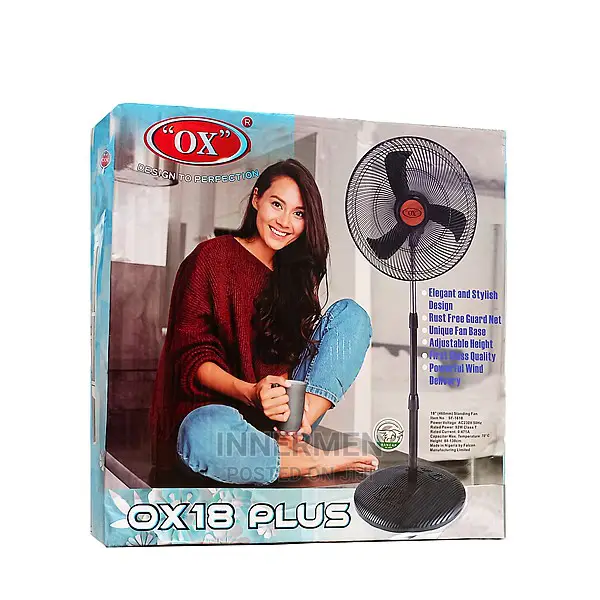 18" Standing Adjustable Fan