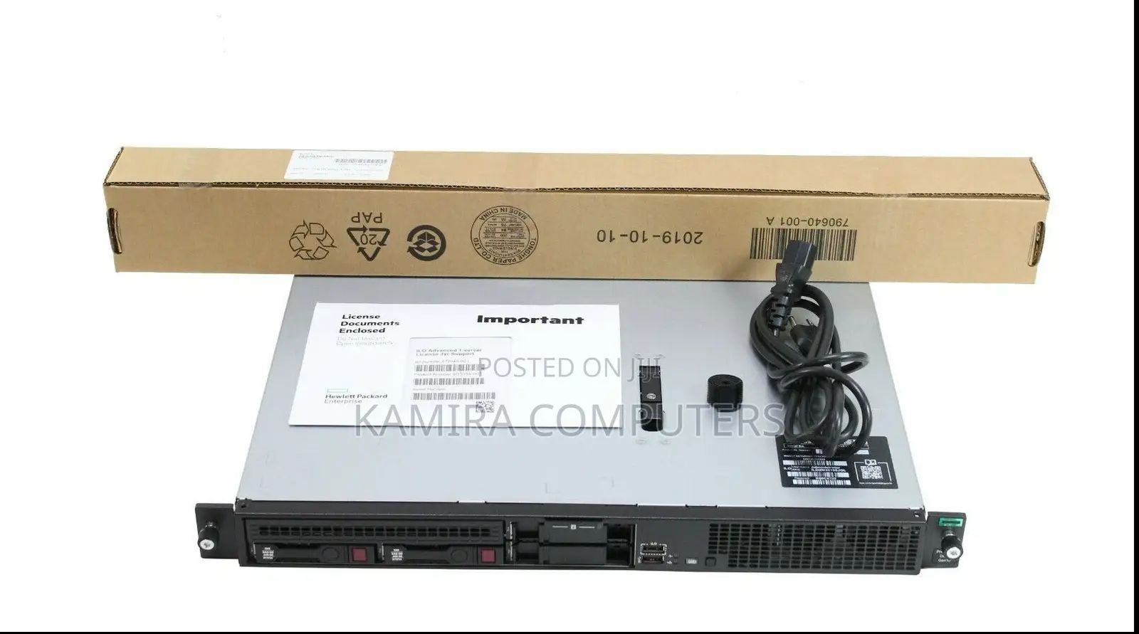 New Server HP ProLiant DL 48GB Intel Xeon HDD 1T
