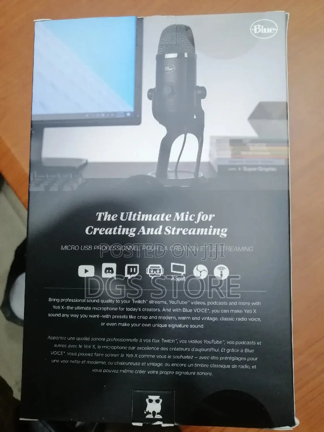 Blue Yeti X Professional Usb Microphone