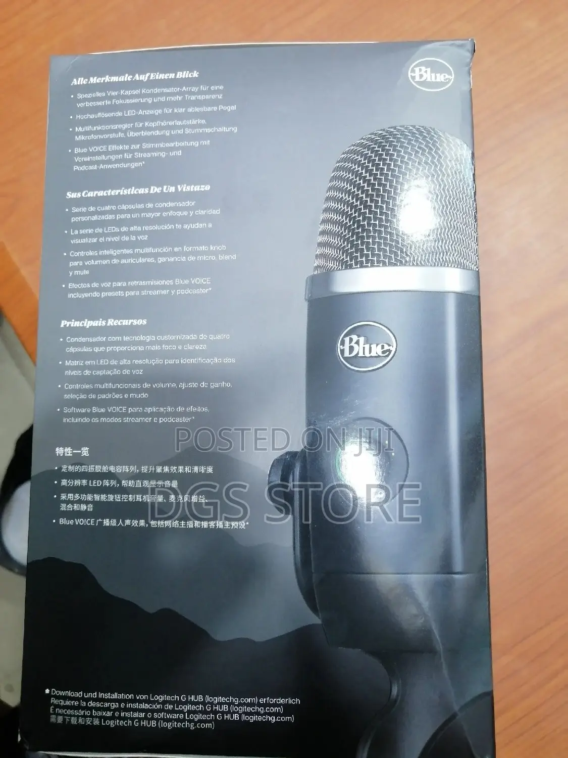 Blue Yeti X Professional Usb Microphone