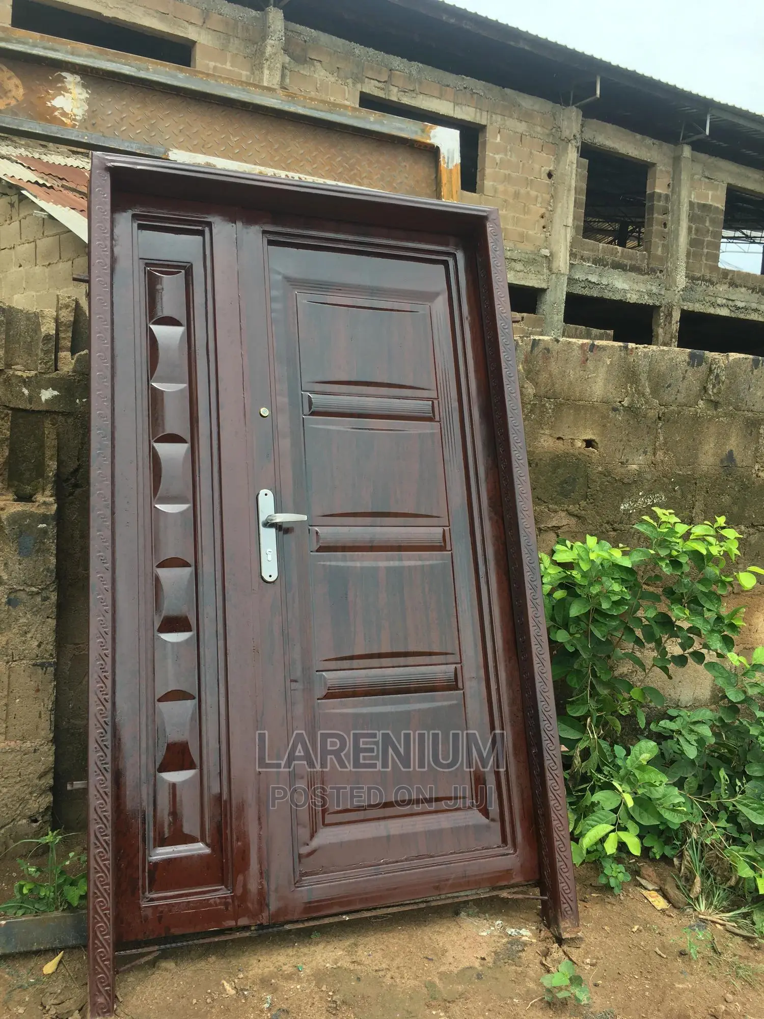 Strong Metal Panel Door