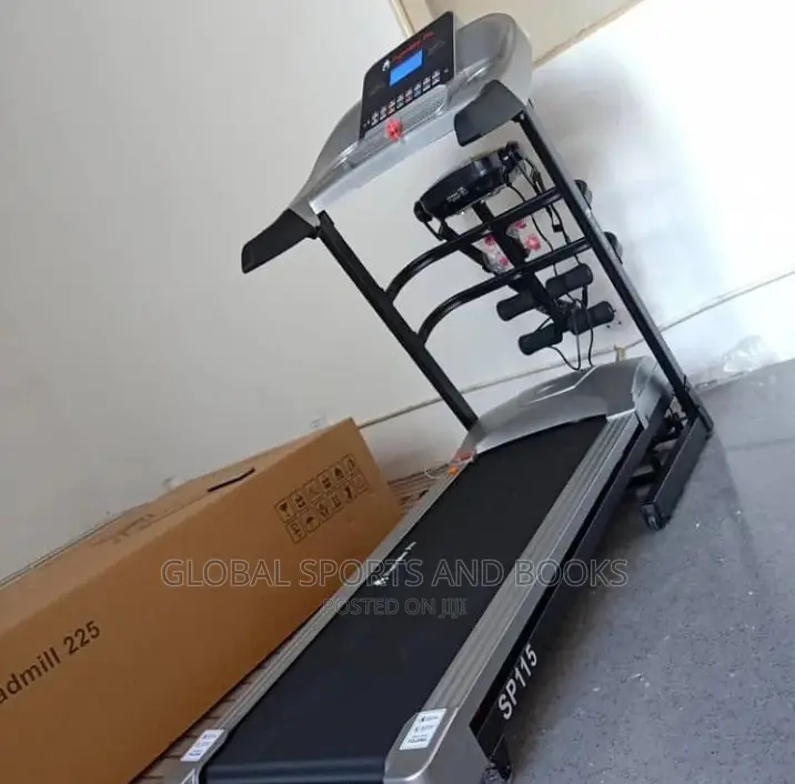 3hp Treadmill Wit Complete Accessories,Massager,Aerobics,Mp3