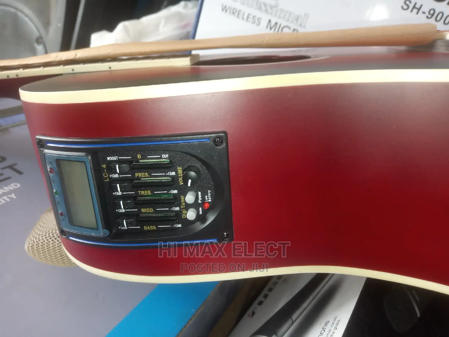 Pro Electro Acoustic Semi Electric Guitar - With Bag