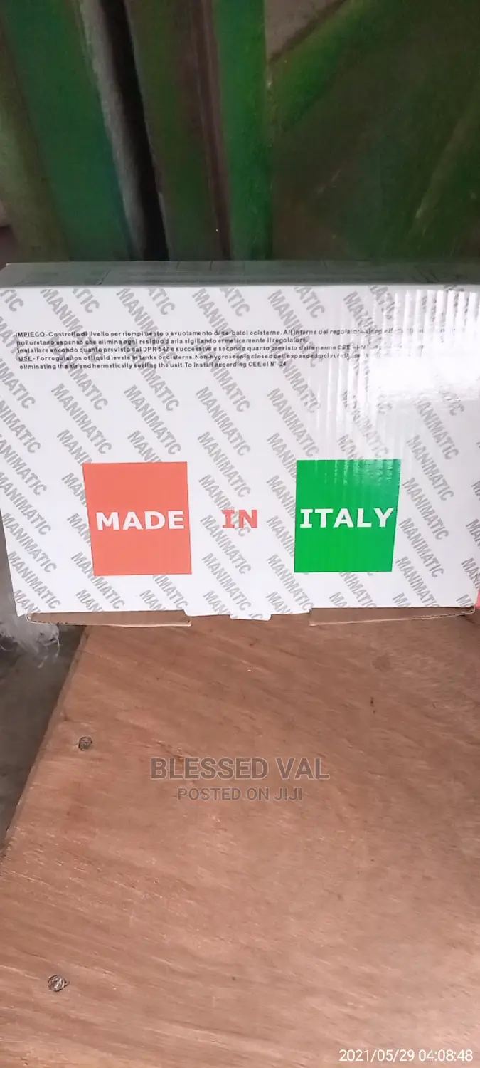 Made In Italy Forloating Control Of Electrical Pump Machine