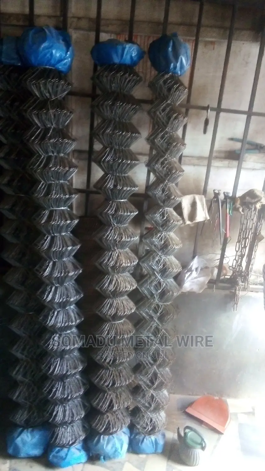 Galvanized Chainlink Fence 6ft Hight X40ft Lenght , 12meters