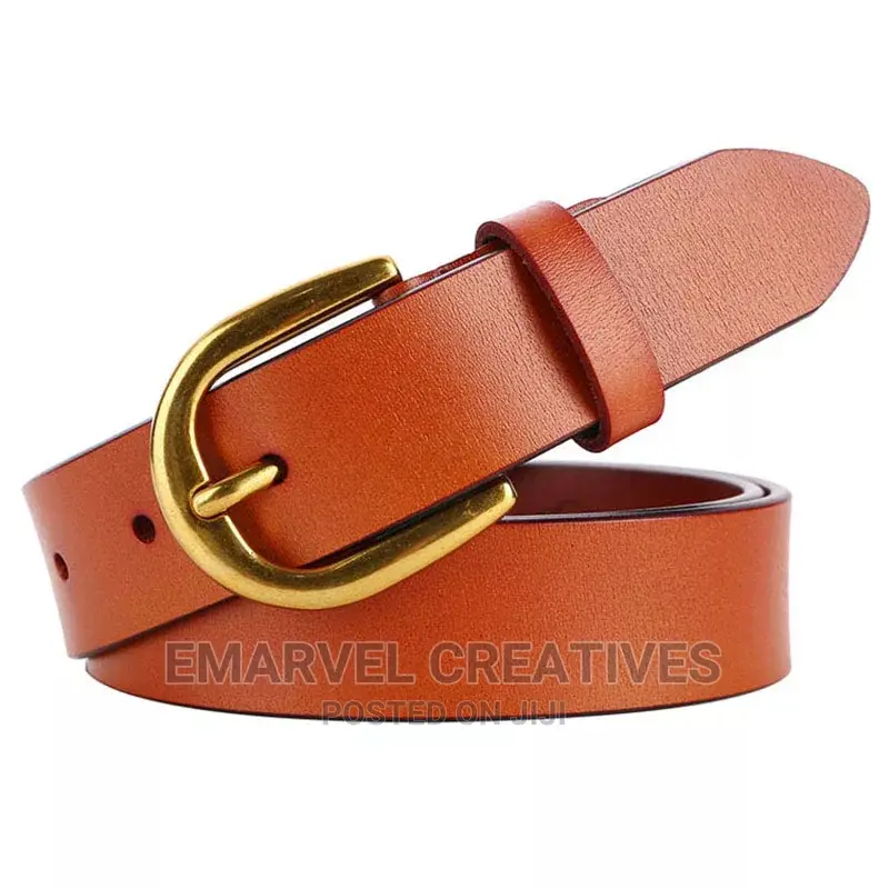 100% Genuine Leather Belt Women Cow Skin High Quality
