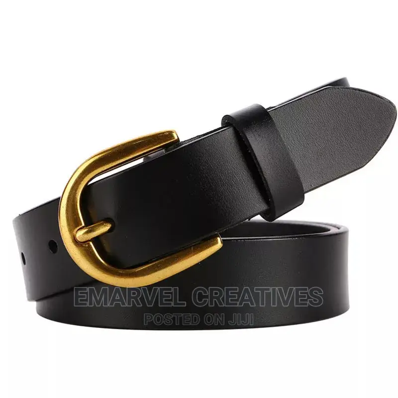 100% Genuine Leather Belt Women Cow Skin High Quality