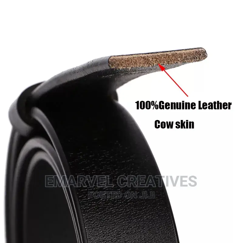 100% Genuine Leather Belt Women Cow Skin High Quality