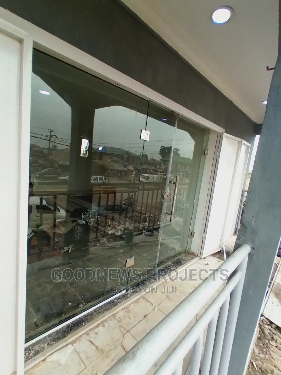 Entrance Double Glass Door