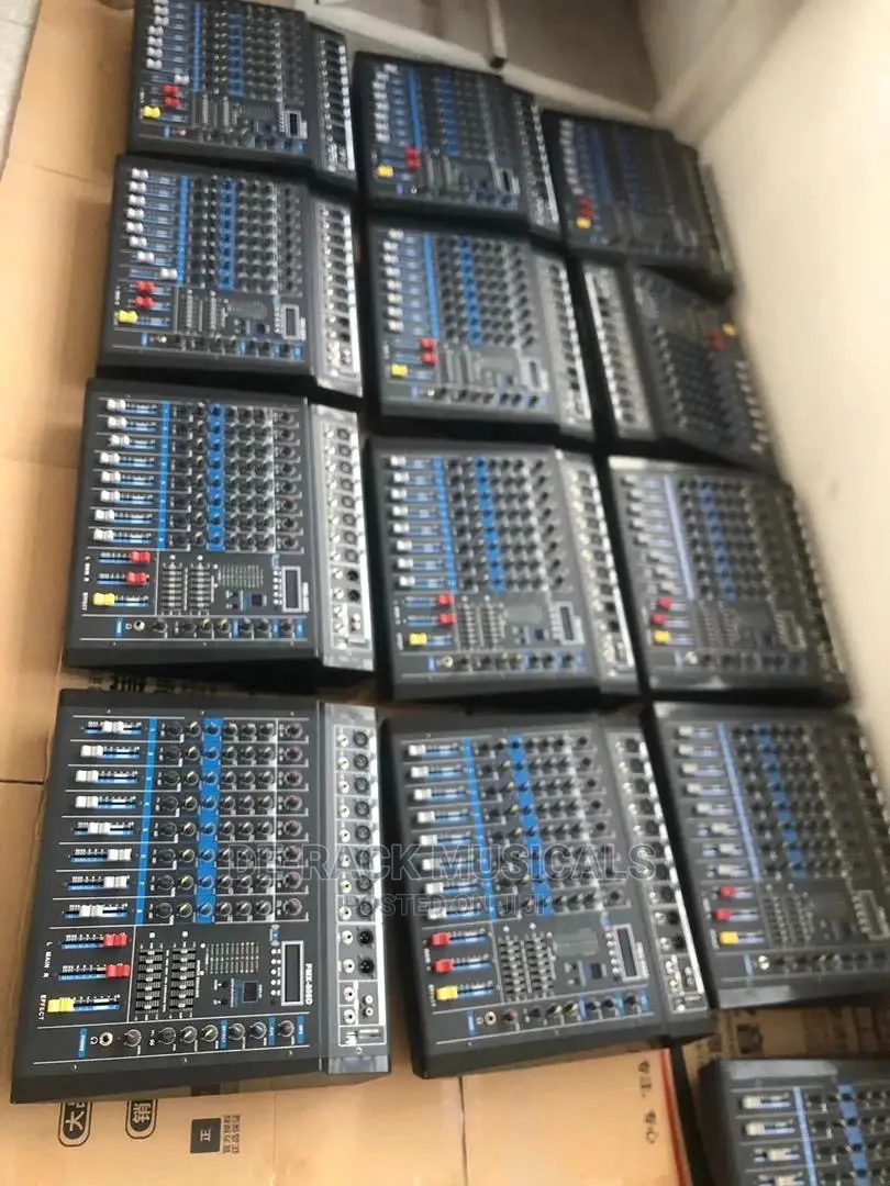 The Best Professional Quality 8 Channels Amplified Mixer