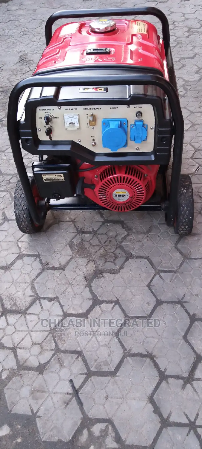 1 Month Old Very New 7KVA SENCI SC9000 Copper Generator
