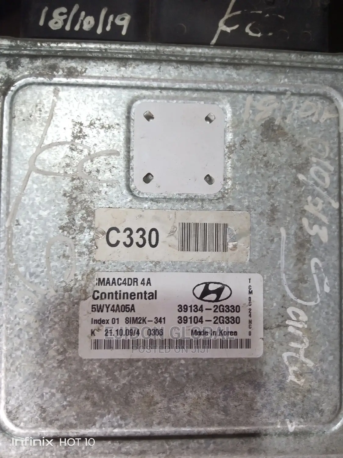 Automatic Brainbox Hyundai Accent Solaris 2010 2015 and 018