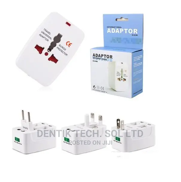 Universal All-in-One (US UK EU AU) International Adapter