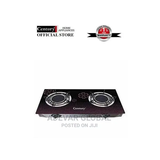 Century Glass 2 Table Infrared Top Gas Cooker CGS 201-B