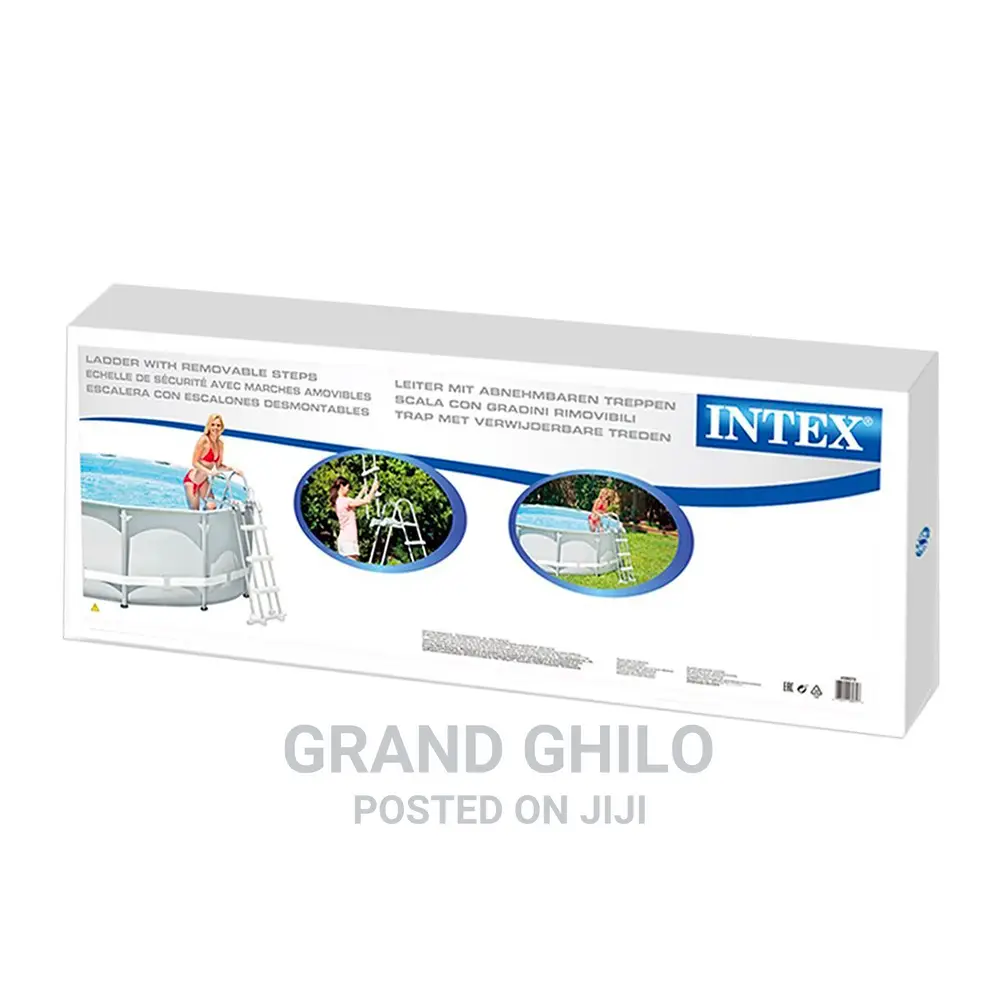 Intex 28075 Safety Ladder for Above Ground Pools