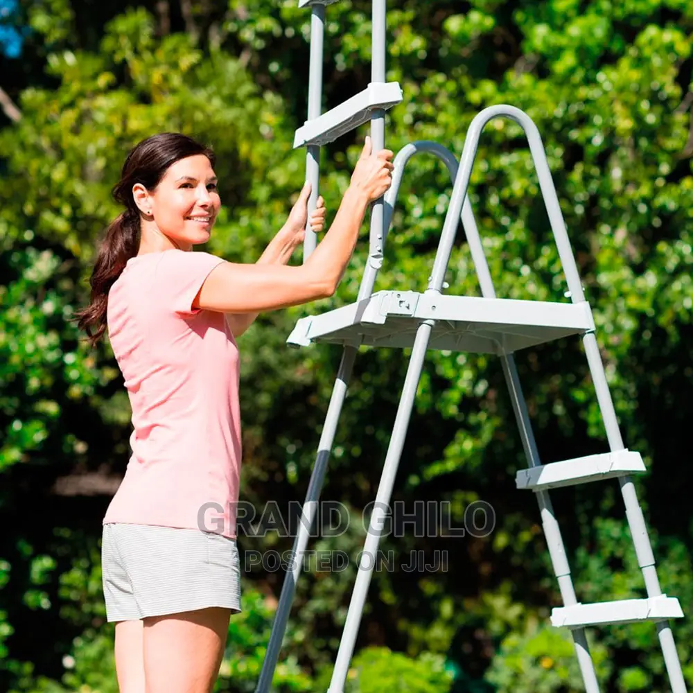 Intex 28075 Safety Ladder for Above Ground Pools