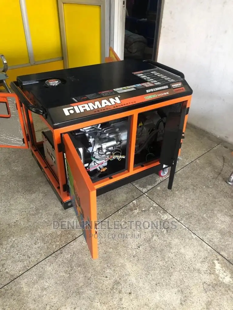 Firman Sps12000 Copper Coil Petrol Zero Noise 6kva Generator