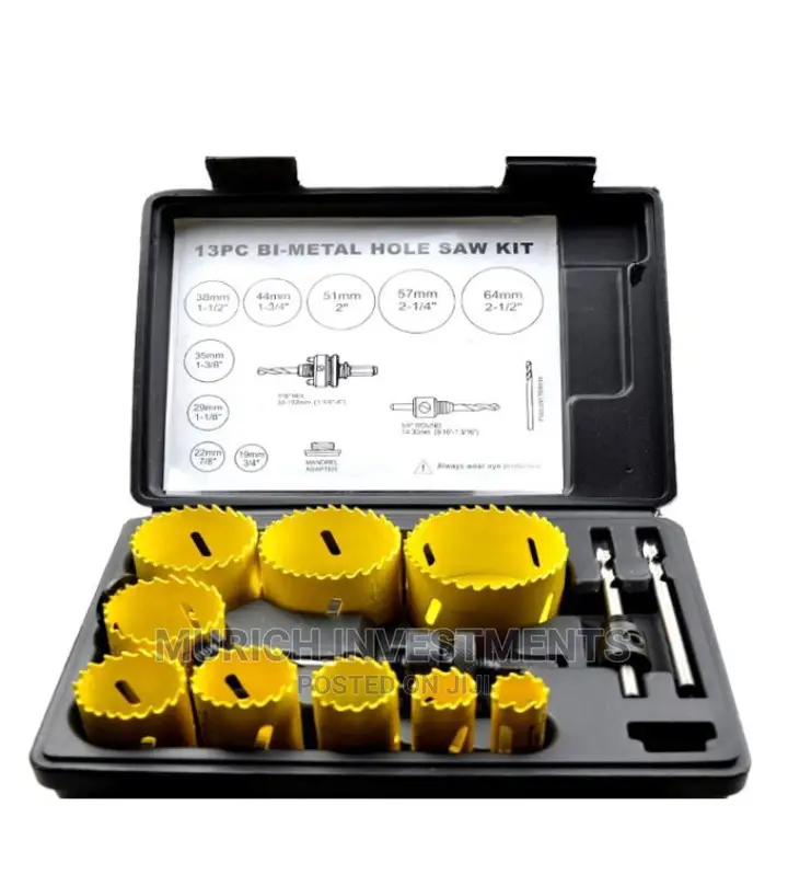Hole Saw Cutting Drill Bit Set for Metal and Wood