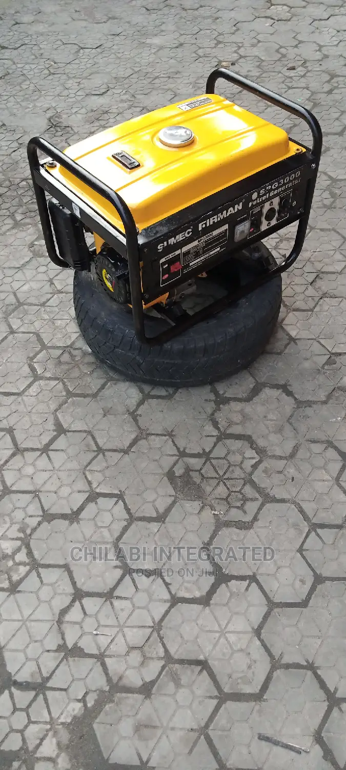 Fairly Used Durable 2.8KVA SUMEC FIRMAN SPG3000 Generator