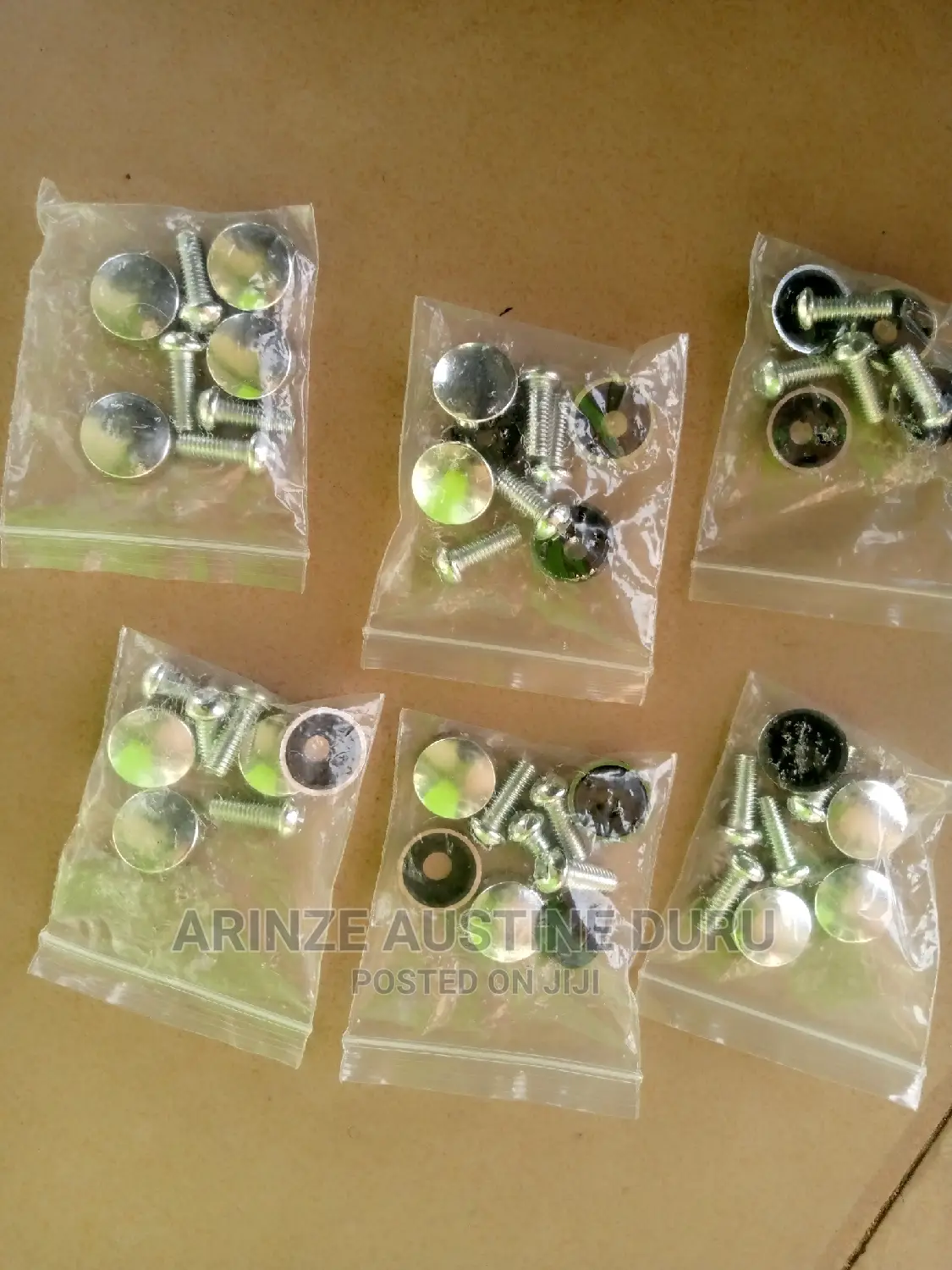 Anti Theft License Plate Screws