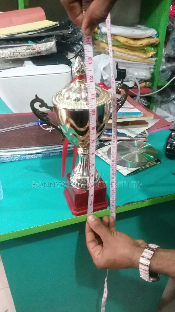 Different Sizes Of Medium Sports Trophies