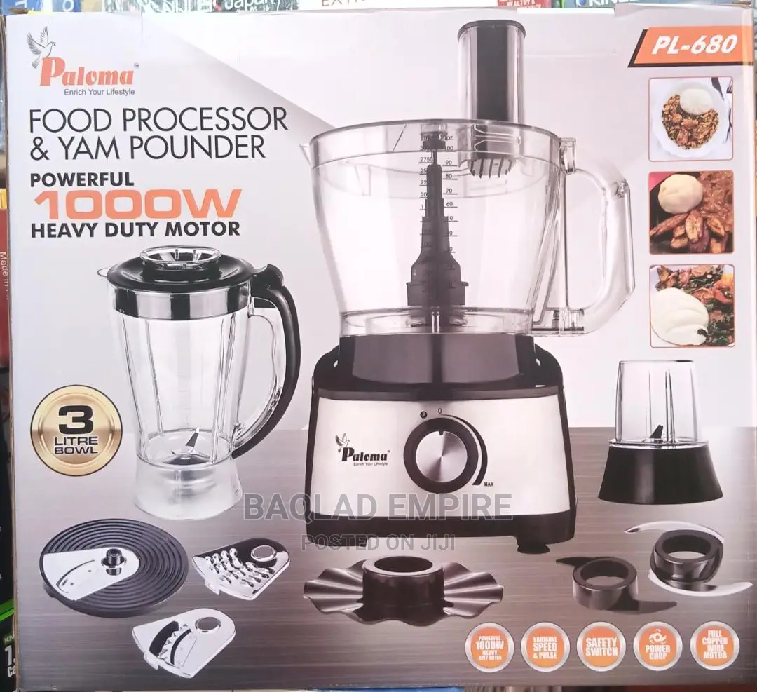 Paloma Food Processor and Yam Pounder 1000watts