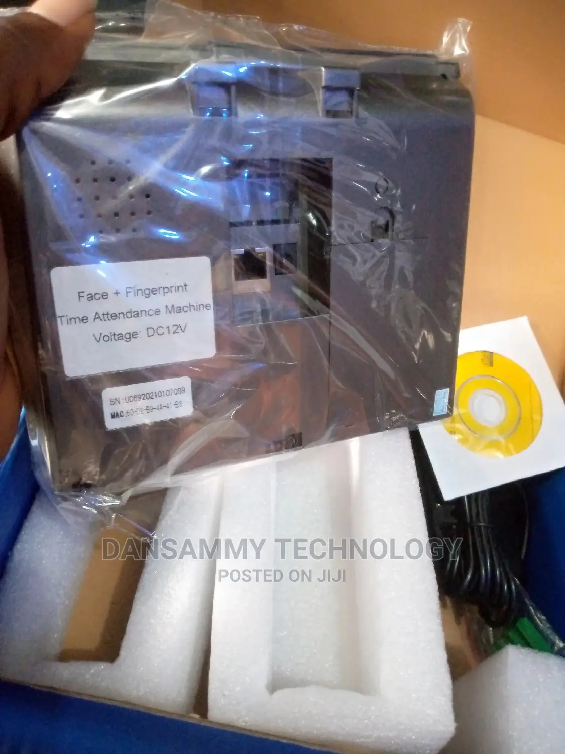 Realand A-K415 Facerecognition Fingerprint Timeeattendance