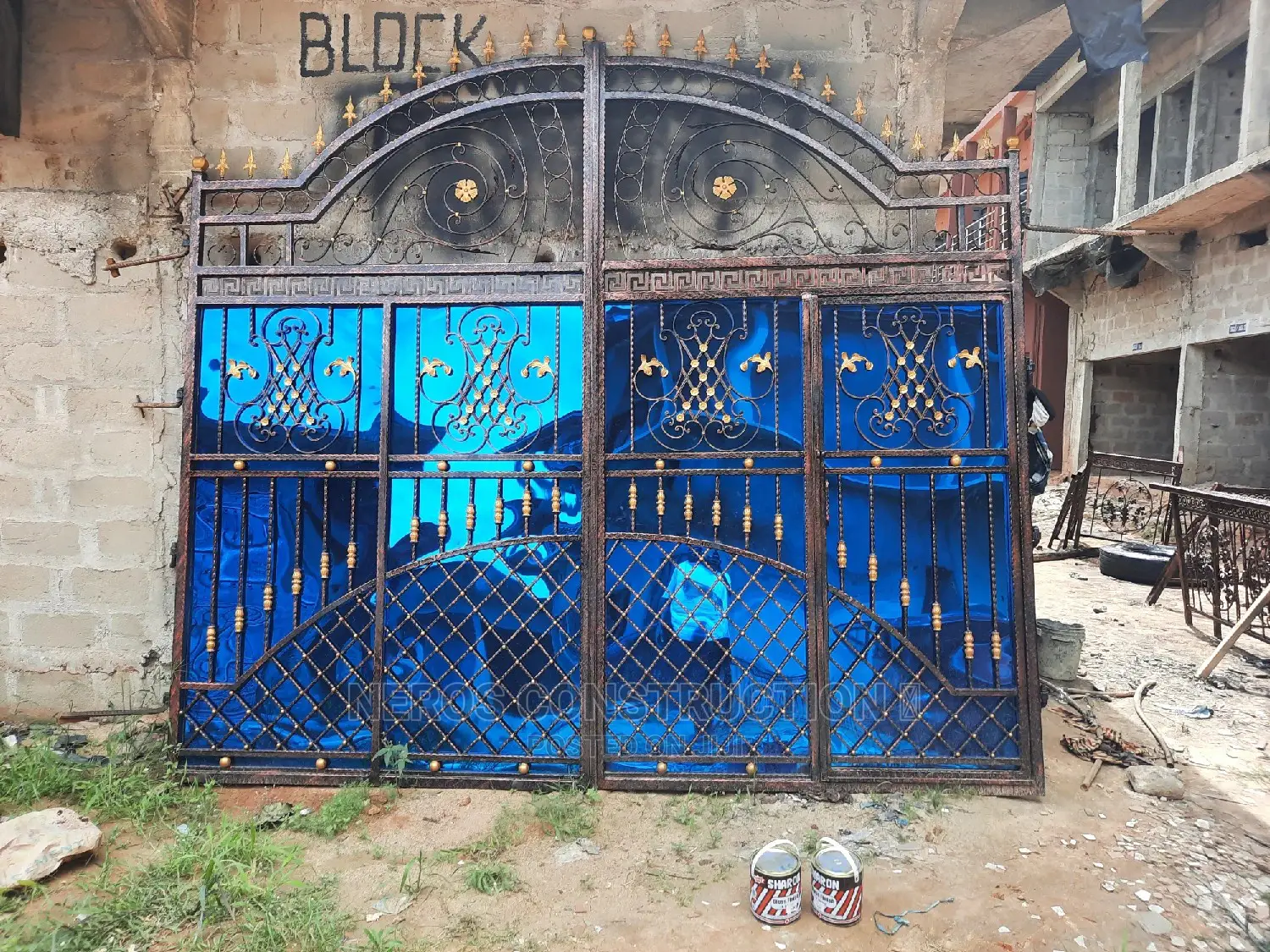 Wrought Iron Gate Materials Directly From Turkey