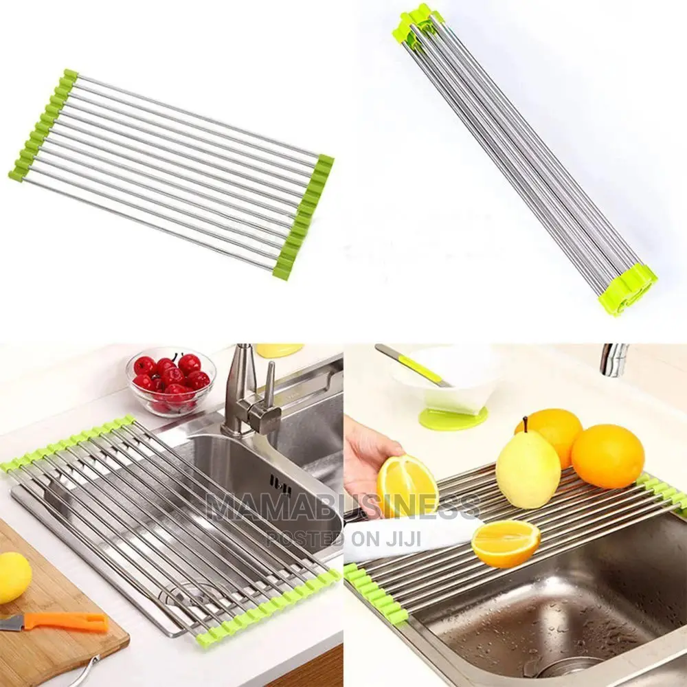 Stainless Steel Wash Rack Fruit and Vegetable Drainer
