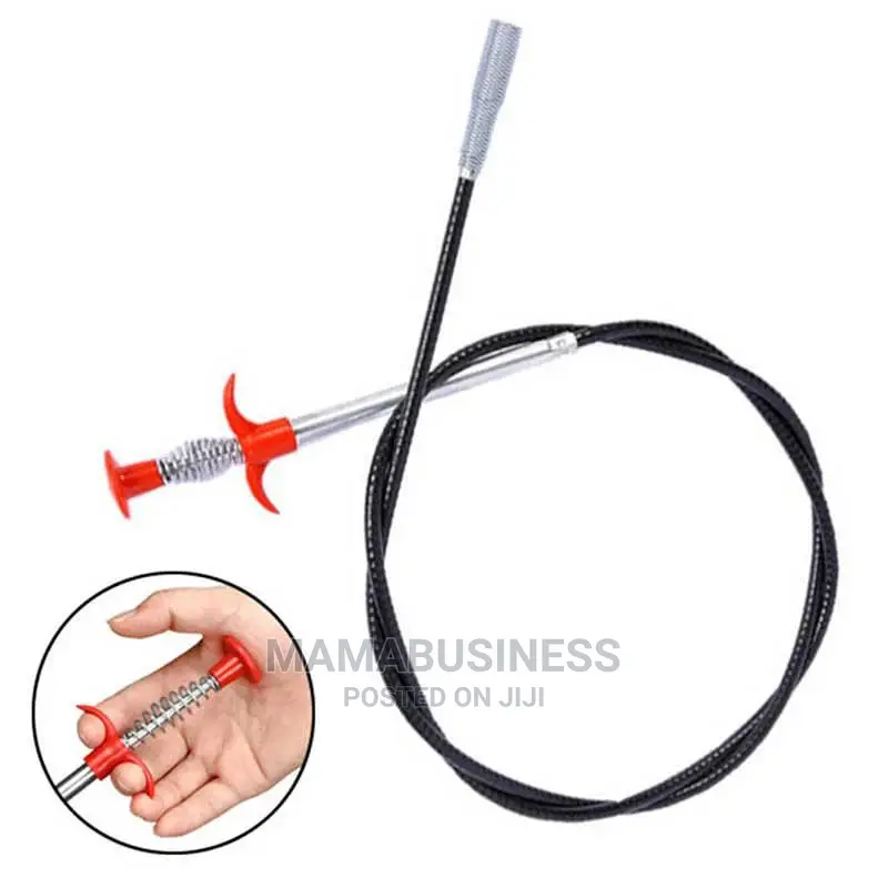 Drain 160cm Skewer Clog Remover Cleaning Tool