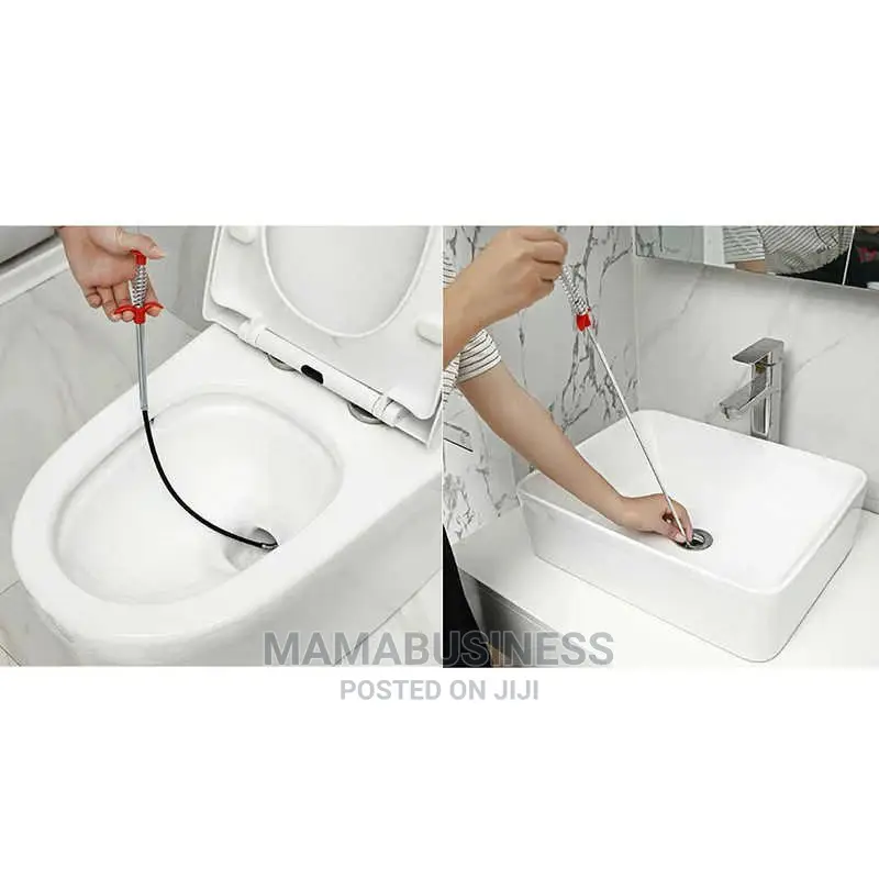 Drain 160cm Skewer Clog Remover Cleaning Tool