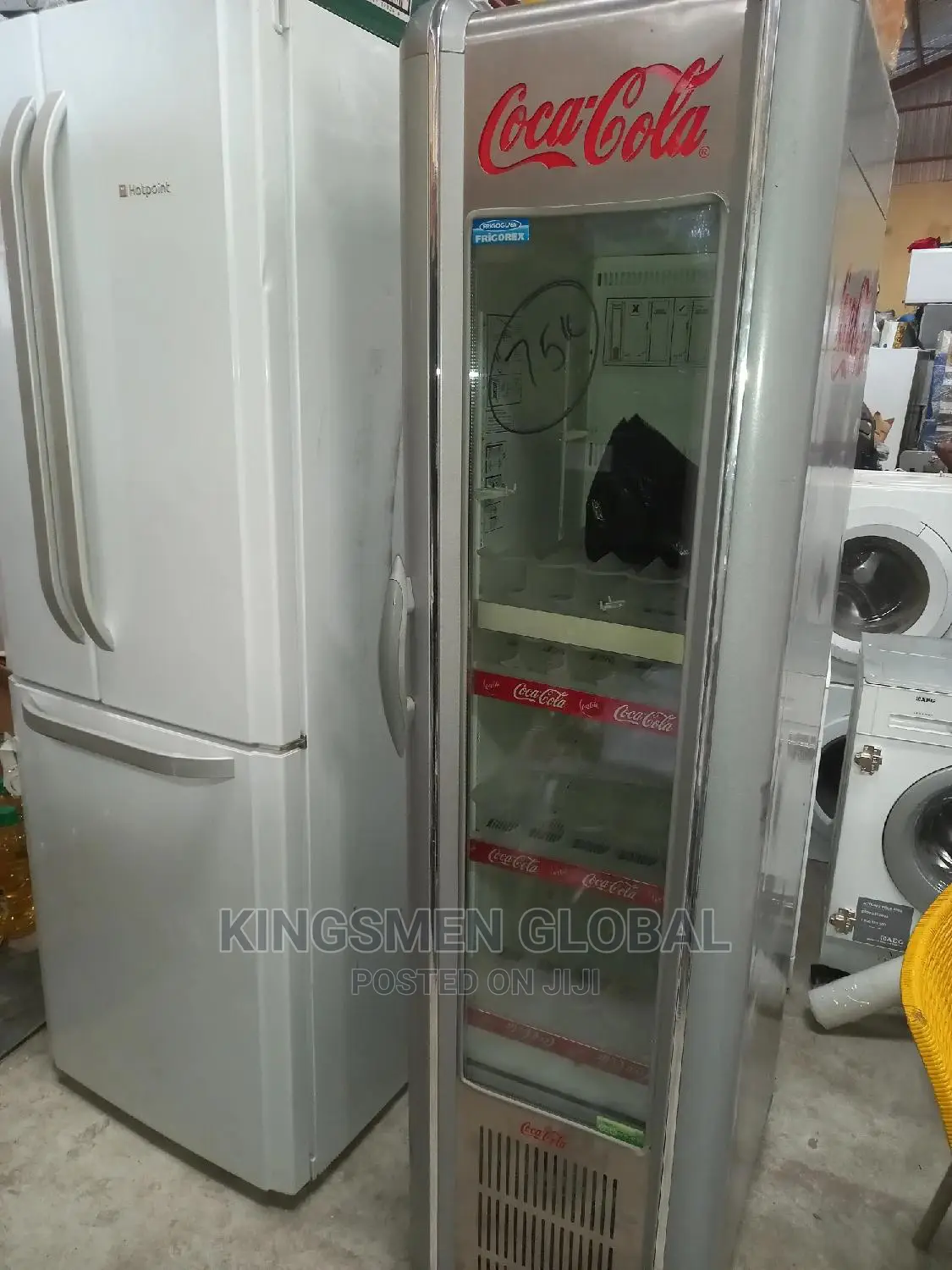 Retroglass Coca-cola Chiller Uk Used