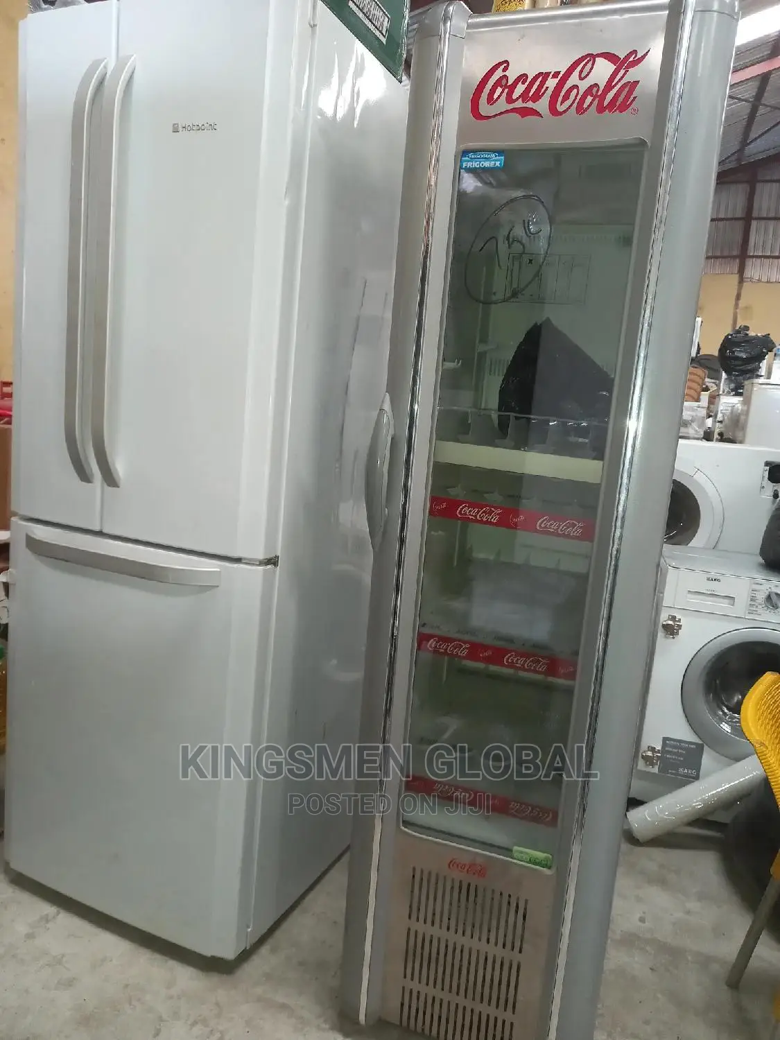 Retroglass Coca-cola Chiller Uk Used
