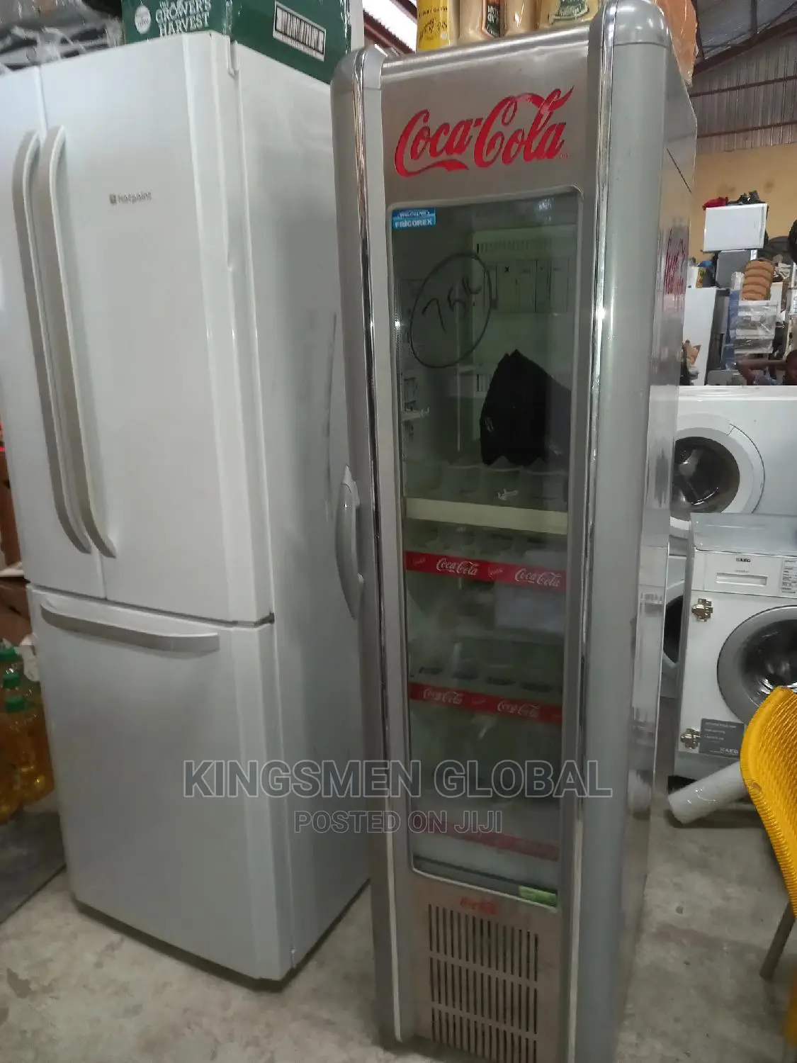 Retroglass Coca-cola Chiller Uk Used