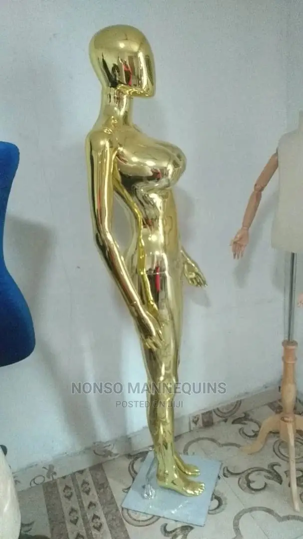 Size 8 Gold Chrome High Quality Mannequins