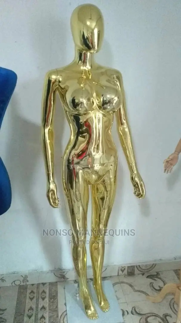 Size 8 Gold Chrome High Quality Mannequins