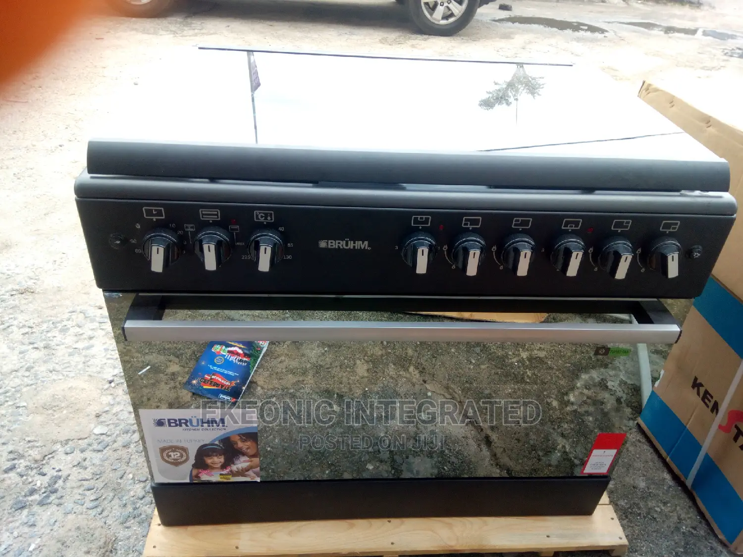 BRUHM 6 Buner Gas Cooker