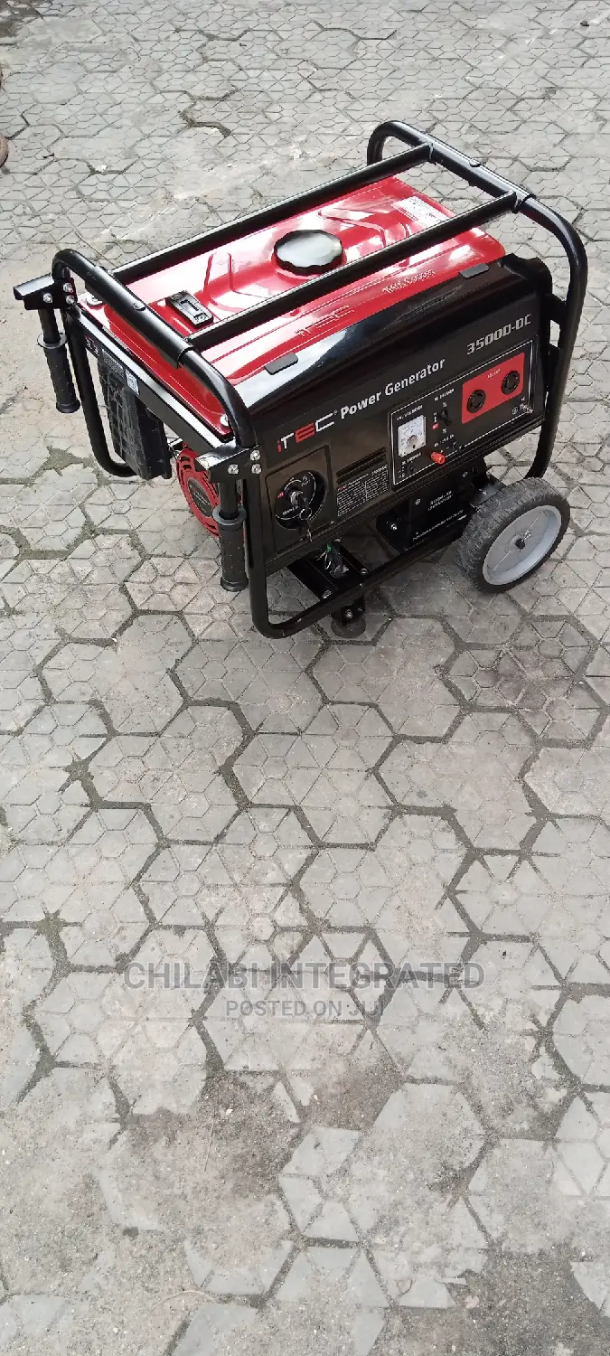 3 Weeks Old Almost New 3.5KVA ITEC 3500d-Dc Copper Generator