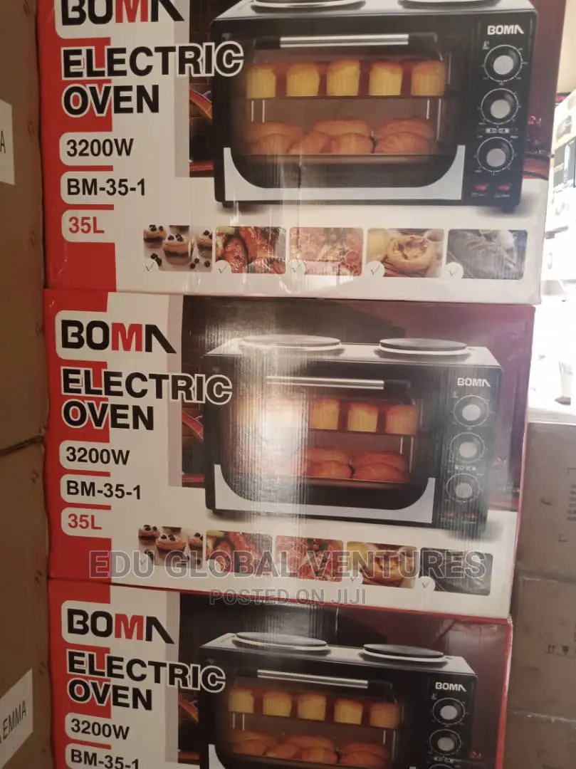 Boma Electric Oven 35litres, 3500watts, Bm-35.