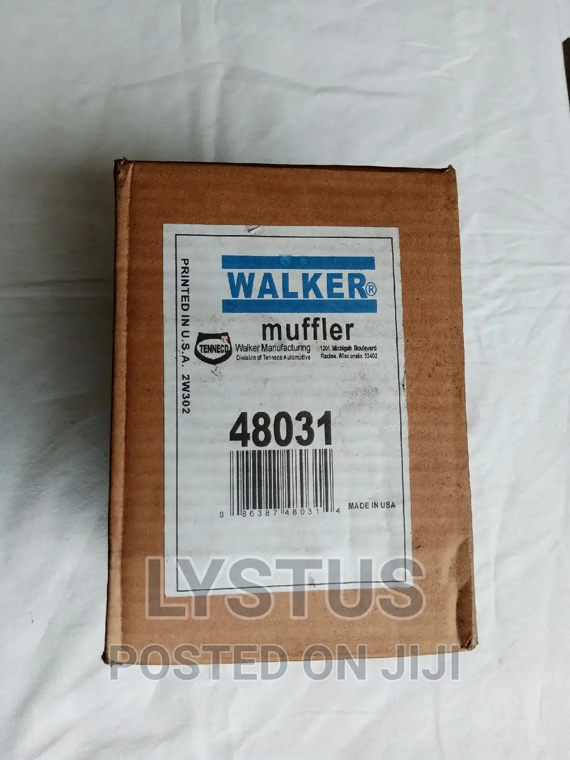 Walker 1" Universal Exhaust Spark Arrestor Muffler