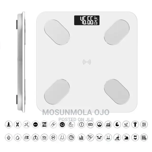 Smart Bathroom Digital Weight Fat/Muscle/Visceral Fat Scale