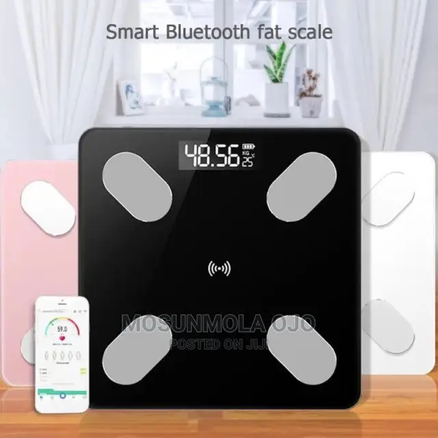 Smart Bathroom Digital Weight Fat/Muscle/Visceral Fat Scale