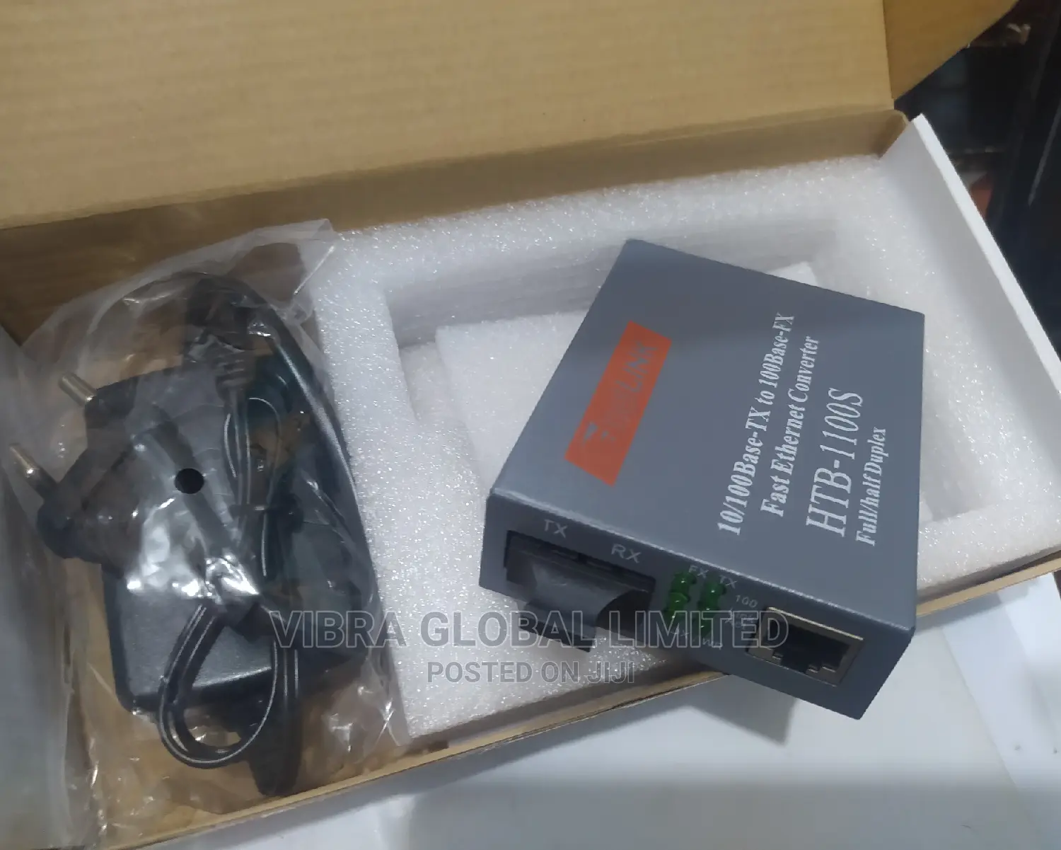 Single Mode 10/100 Fiber Media Converter