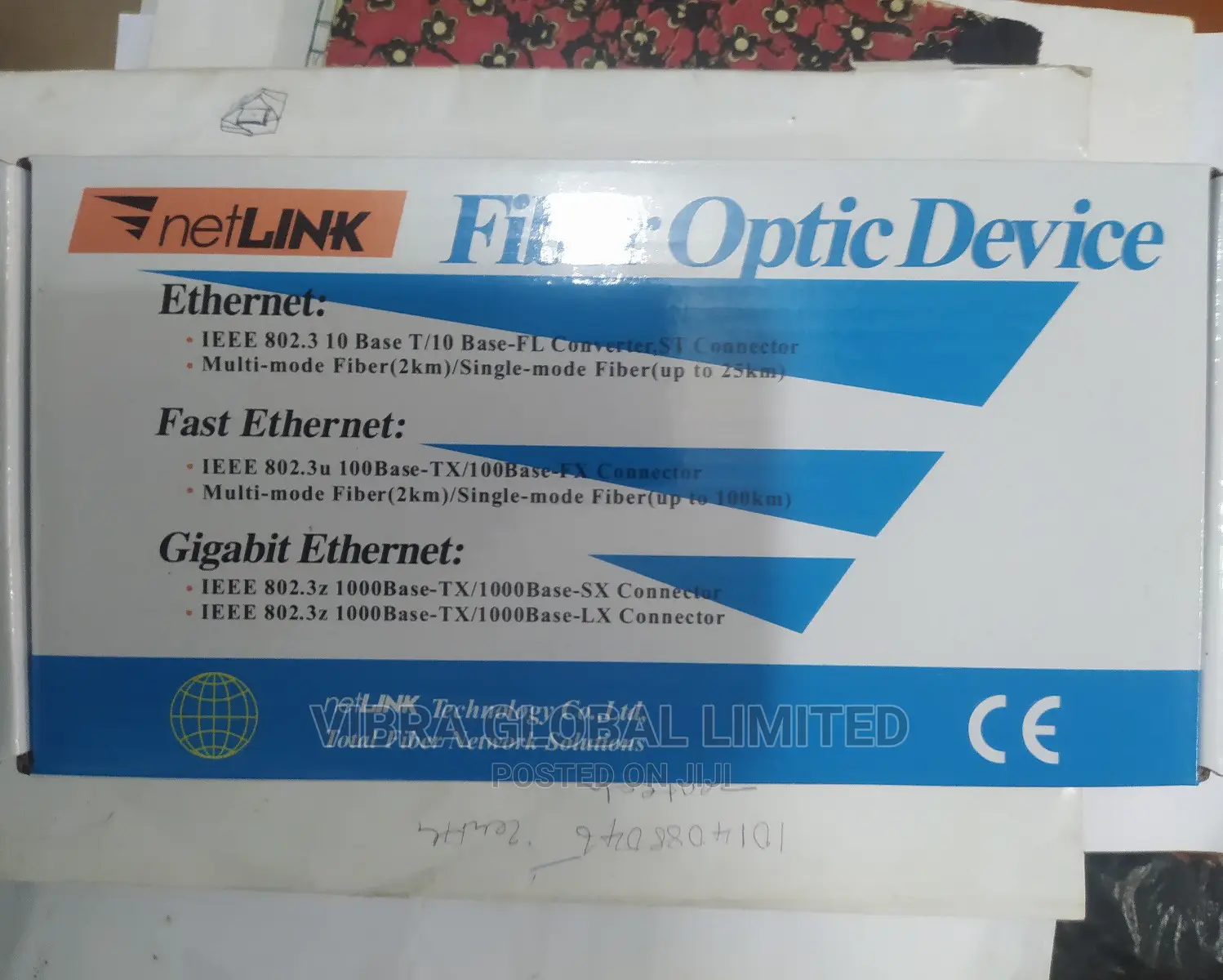 Single Mode 10/100 Fiber Media Converter
