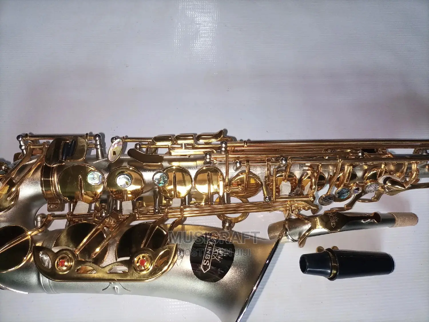 The Kings Professional Alto Saxophone (Gold Silver Plated)
